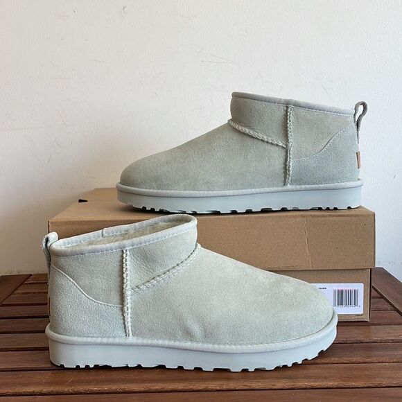 UGG Classic Ultra Mini Booties Goose USA Women Size 10/UK 8/EU 41 - Picture 4 of 14